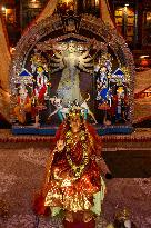 Durga Puja Festival Celebration In Kolkata.