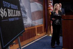 Senator Blackburn Hold A $6 Billion Payment To Iran Press Conference