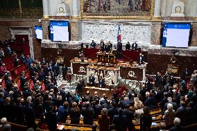 Questions to the goverment at the National Assembly - Paris