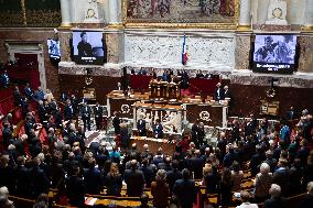 Questions to the goverment at the National Assembly - Paris