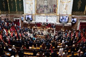 Questions to the goverment at the National Assembly - Paris