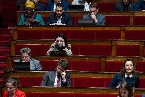 Questions to the goverment at the National Assembly - Paris