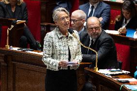 Questions to the goverment at the National Assembly - Paris