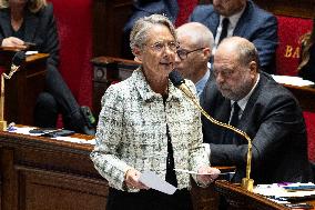 Questions to the goverment at the National Assembly - Paris