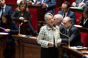 Questions to the goverment at the National Assembly - Paris