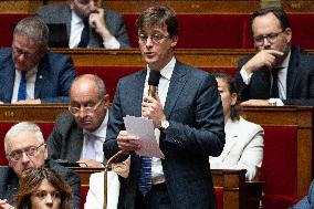 Questions to the goverment at the National Assembly - Paris