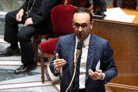 Questions to the goverment at the National Assembly - Paris