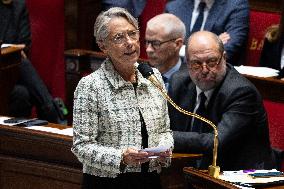 Questions to the goverment at the National Assembly - Paris