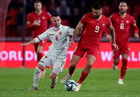 (SP) SERBIA-BELGRADE-FOOTBALL-UEFA EURO 2024 QUALIFIERS--SERBIA VS MONTENEGRO