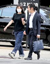 Exclusive - Princess Mako With Her Husband Out - NYC