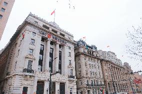 ICBC Building on The Bund in Shanghai