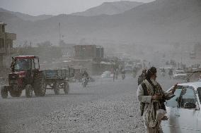 Sandstorm Hits Herat - Afghanistan