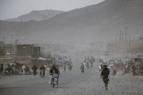 Sandstorm Hits Herat - Afghanistan