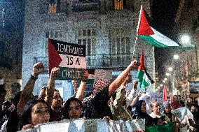 Rally In Support Of The Palestine - Girona