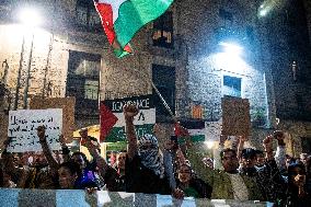 Rally In Support Of The Palestine - Girona