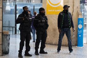 Clement Beaune visits Gare du Nord - Paris