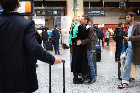 Clement Beaune visits Gare du Nord - Paris
