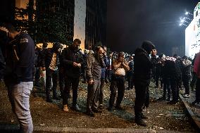 Protest Over Strike On Hospital in Gaza - Istanbul