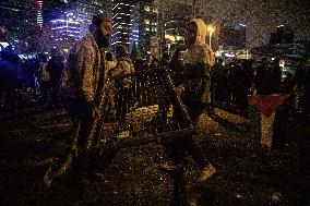 Protest Over Strike On Hospital in Gaza - Istanbul