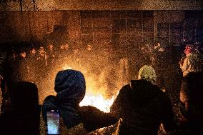 Protest Over Strike On Hospital in Gaza - Istanbul