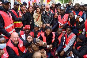 Undocumented Migrants Demand Regularization - Paris
