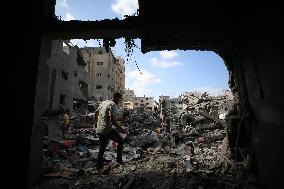 Israeli Airstrike In Gaza
