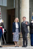 President Macron And Estonia's PM Kallas - Paris