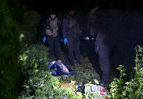 Russian missile attack on Zaporizhzhia