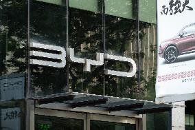 BYD Store in Shanghai