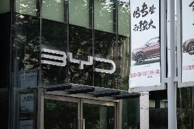 BYD Store in Shanghai