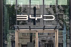 BYD Store in Shanghai