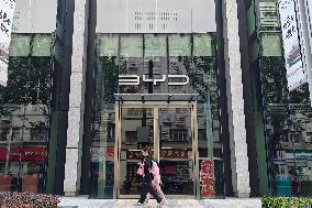 BYD Store in Shanghai
