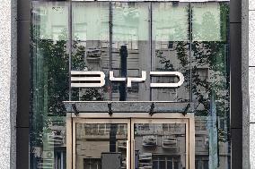 BYD Store in Shanghai