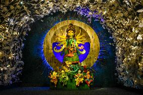 Durga Puja Celebration In India.