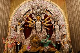 Durga puja festival in Kolkata