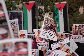 Iran, Rally Against Israel Attack On Palestinian Medical Teams