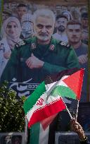 Iran, Rally Against Israel Attack On Palestinian Medical Teams