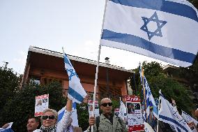 Pro-Israel Protest In Athens, Greece