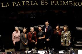 Alicia Barcena, Foreign Minister Of Mexico Appears Before The Senate