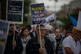 Demonstration "End The Aggression On Gaza, Peace In The Middle East".