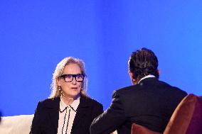 Meryl Streep And Antonio Banderas Q&A - Oviedo