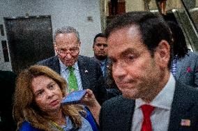 Israel-Hamas War Protest On Capitol Hill - Washington