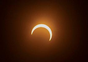 United States Sees Ring Of Fire In Annular Eclipse