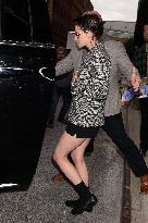 Kristen Stewart Departs Watch What Happens Live Taping - NYC