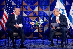 ISRAEL-TEL AVIV-BIDEN-VISIT