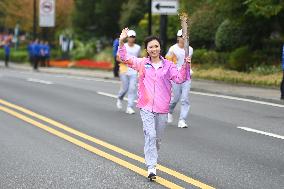 (SP)CHINA-ZHEJIANG-HANGZHOU-ASIAN PARA GAMES-TORCH RELAY (CN)