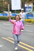 (SP)CHINA-ZHEJIANG-HANGZHOU-ASIAN PARA GAMES-TORCH RELAY (CN)