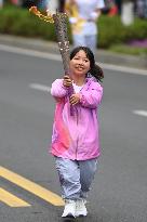 (SP)CHINA-ZHEJIANG-HANGZHOU-ASIAN PARA GAMES-TORCH RELAY (CN)