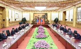 CHINA-BEIJING-XI JINPING-MONGOLIAN PRESIDENT-MEETING (CN)