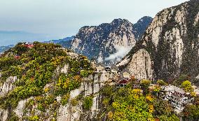 CHINA-SHAANXI-MOUNT HUASHAN-SCENERY (CN)